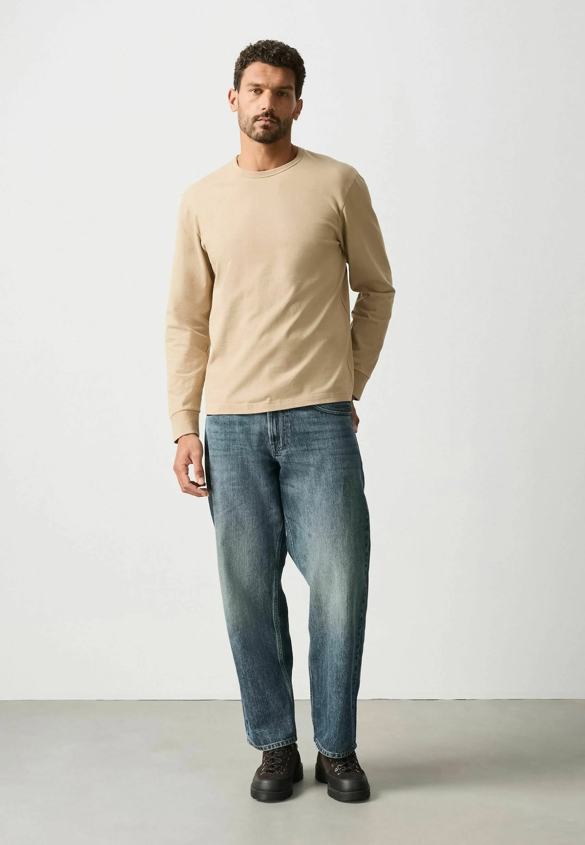 Next HEAVYWEIGHT LONG SLEEVE CREW NECK T-SHIRT